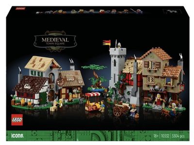 LEGO Icons Medieval Town Square 10332 - NEW