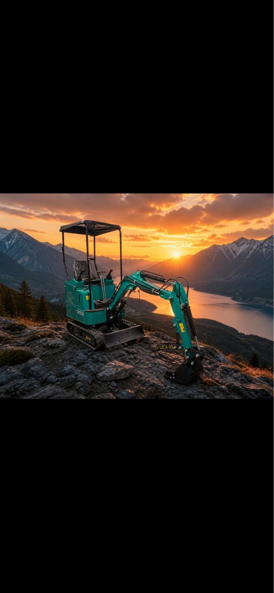 2026 H15R Mini Excavator for Rent