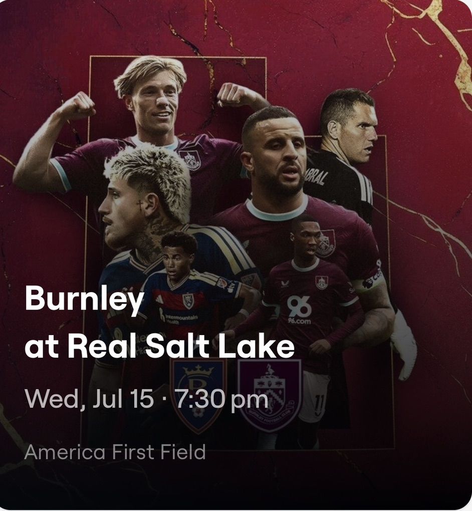 RSL Vs. Burnley