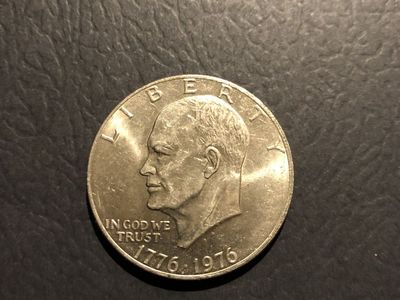 1976 Dwight D. Eisinhower $1 Bicintennial Dollar