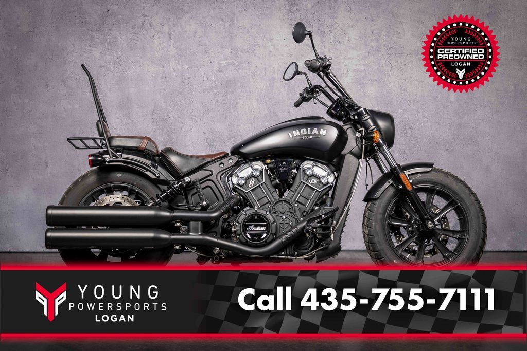 2019 Indian Motorcycle® Scout® Bobber ABS Thunder Black Smoke