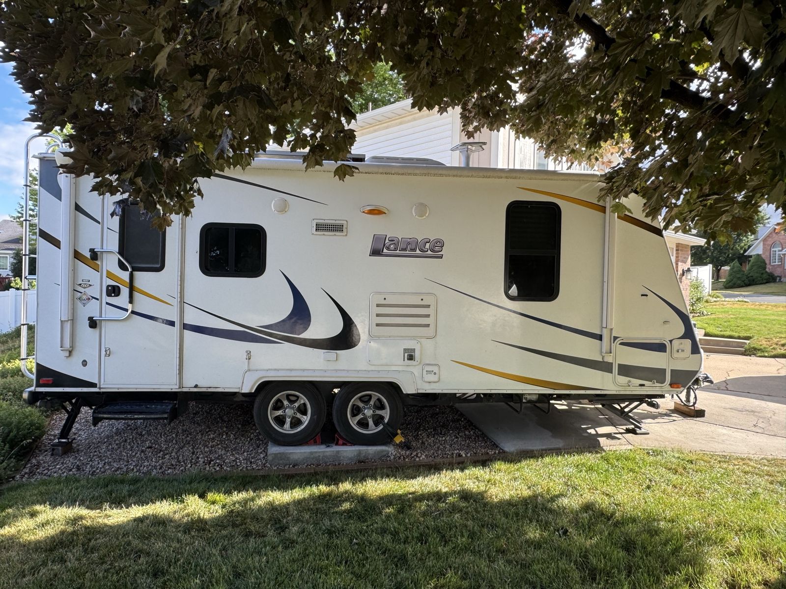 Lance travel trailer