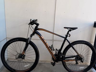 Scott Aspect 950 Mountain Bike - Orange/Black, 29" Wheels, Shimano 7-Speed, Disc Brakes