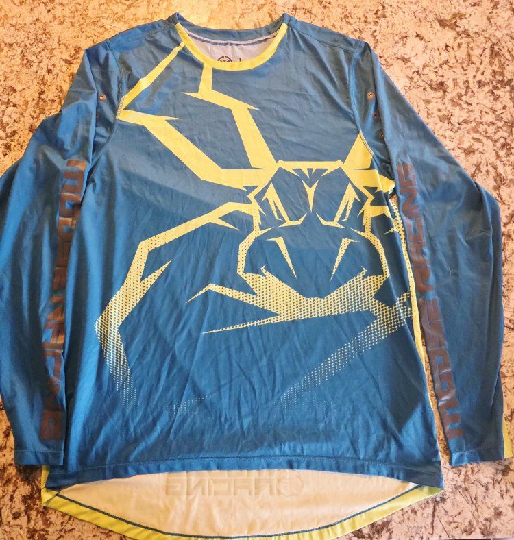 Moose Agroid Teal/Hi-Vis Gear Combo (L-Jersey/36-Pant)