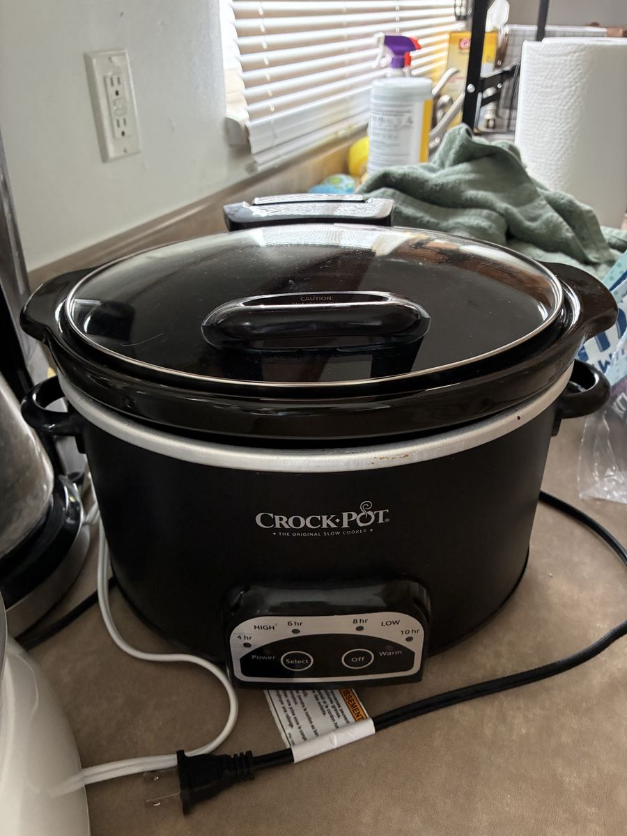 Crock-Pot The Original Slow Cooker 6-Quart and other appliances
