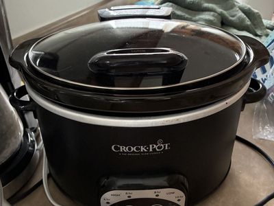 Crock-Pot The Original Slow Cooker 6-Quart and other appliances