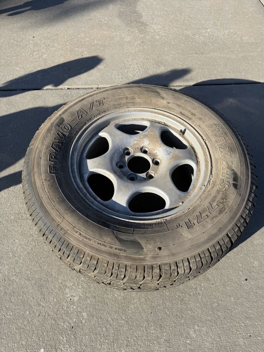 New F150 spare tire