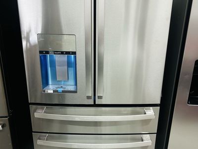 Ge Profile Stainless Steel French 4 Door Refrigerator New