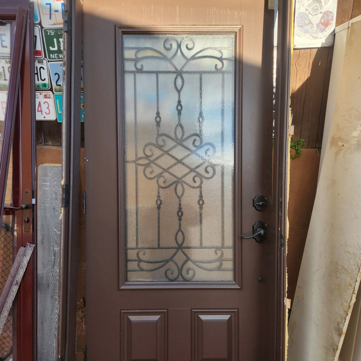 Exterior door