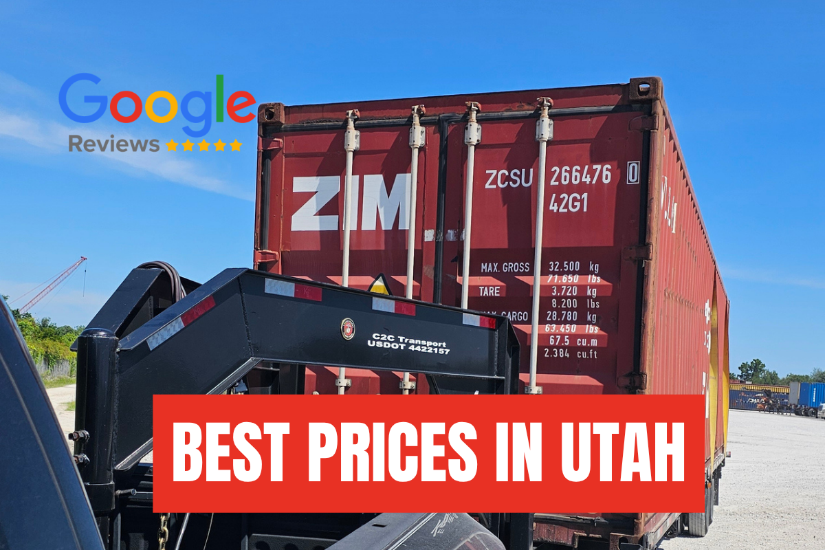 20' Shipping Container – Ranch Equipment Storage – Ready to Deliver