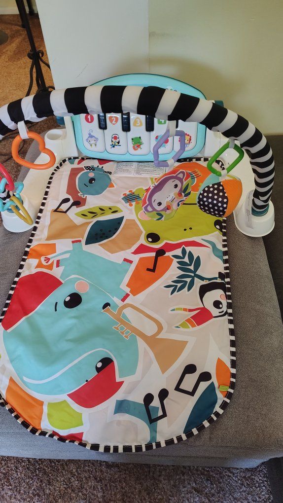 Fisher price kick and play piano