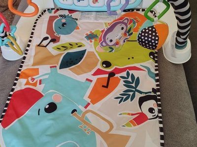 Fisher price kick and play piano