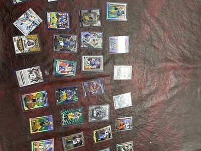 Lot of 30+ NFL Football Trading Cards - Various Players & Teams, Unsorted Collection