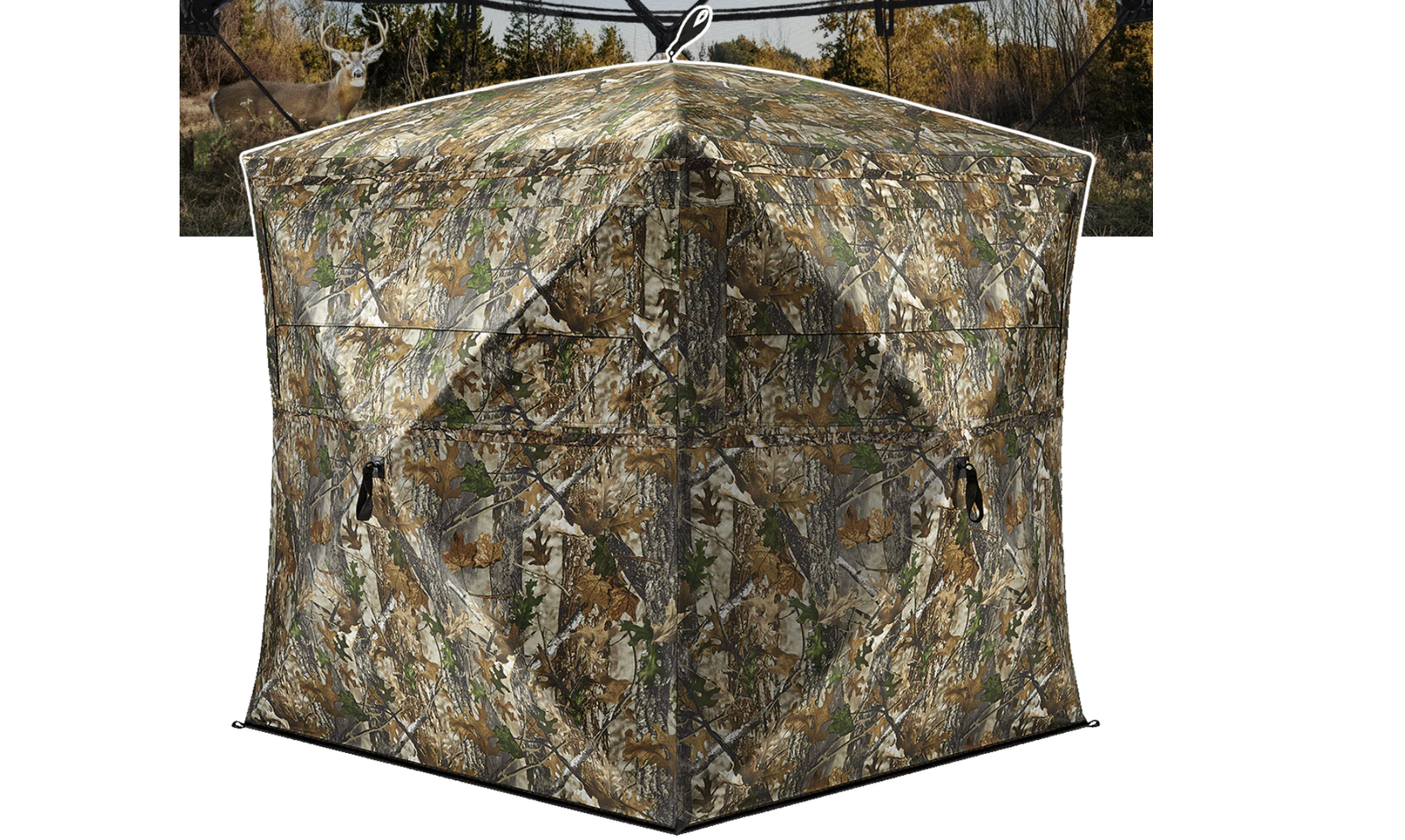 New in BoxVisX/VisMax 270 Degree See Through Pop Up Hunting Blind