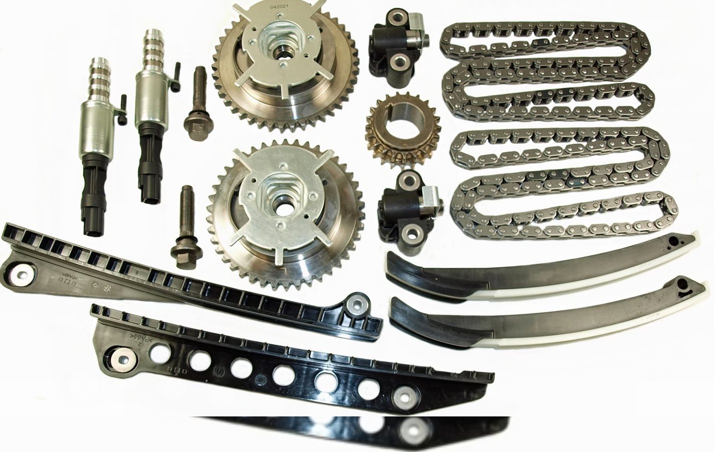Cloyes Timing Chain Kit with VVT Cam Phasers/Sprockets, Solenoids, Bolts