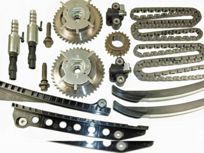 Cloyes Timing Chain Kit with VVT Cam Phasers/Sprockets, Solenoids, Bolts
