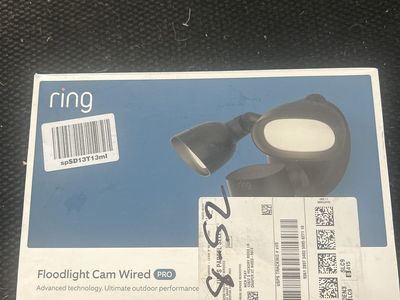 Ring Floodlight Cam Wired Pro Outdoor Security Camera with 3D Motion Detection