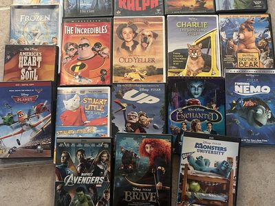 Disney DVDs $6.00 each movie