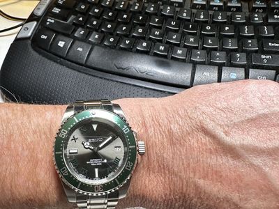 Custom Seiko Mod – "Wimbledon" Submariner Homage