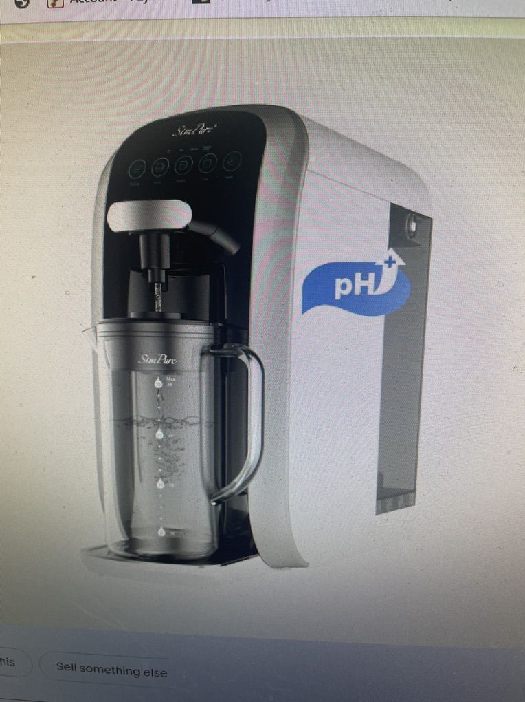 SimPure Y7T-A Countertop Reverse Osmosis Water Filter, NSF/ANSI 58 Certified,...