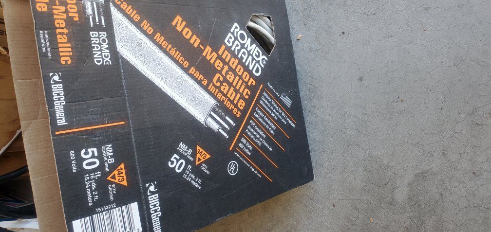 Romex 14/3 Wire