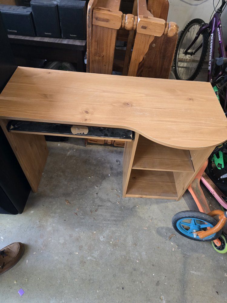 small desk about 3 feet long