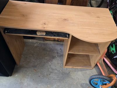 small desk about 3 feet long