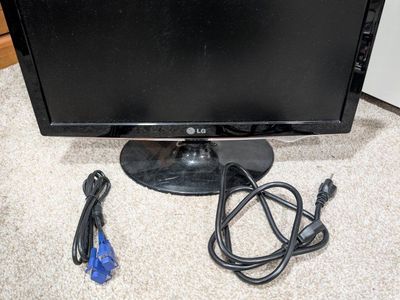 LG 1080p 20 inch Computer Monitor