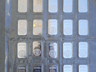 APMEX 1 Troy Ounce .999 Fine Silver Bars - Sheets of 20 (I have 5)