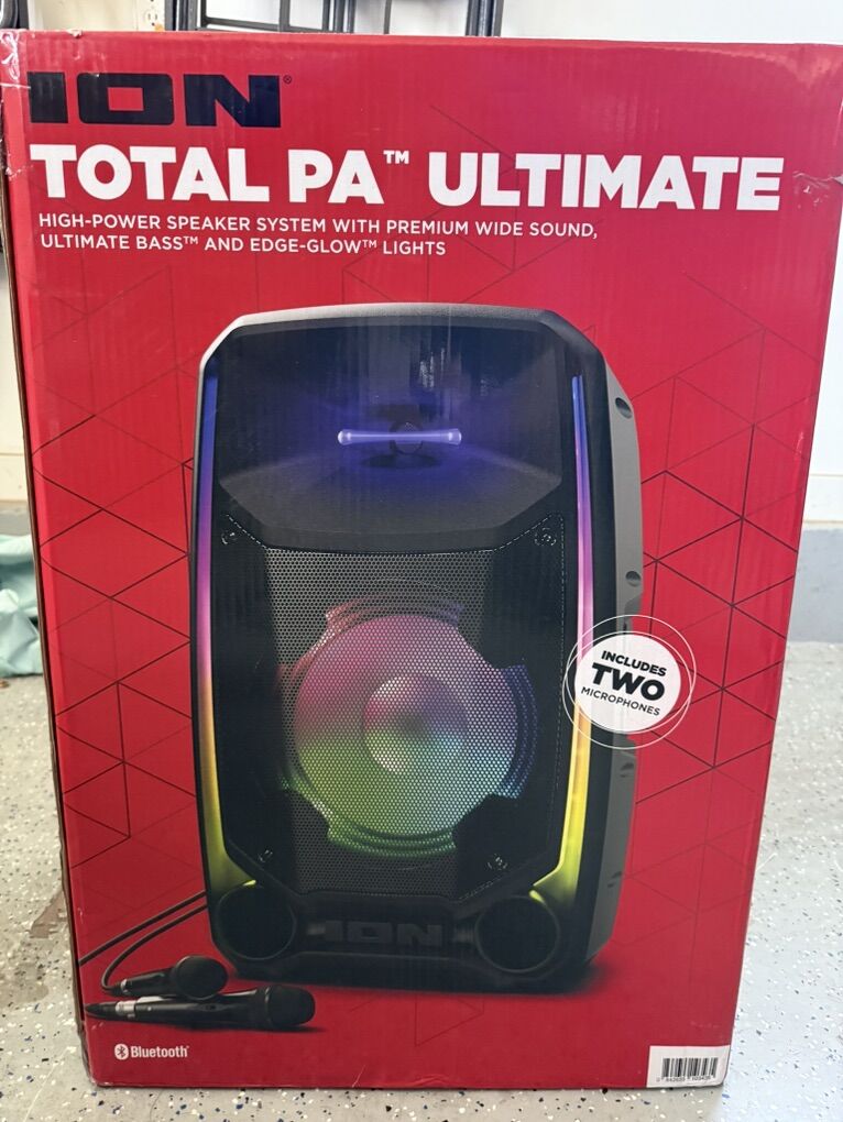 Ion total Pa Ultimate Bluethooth Speaker