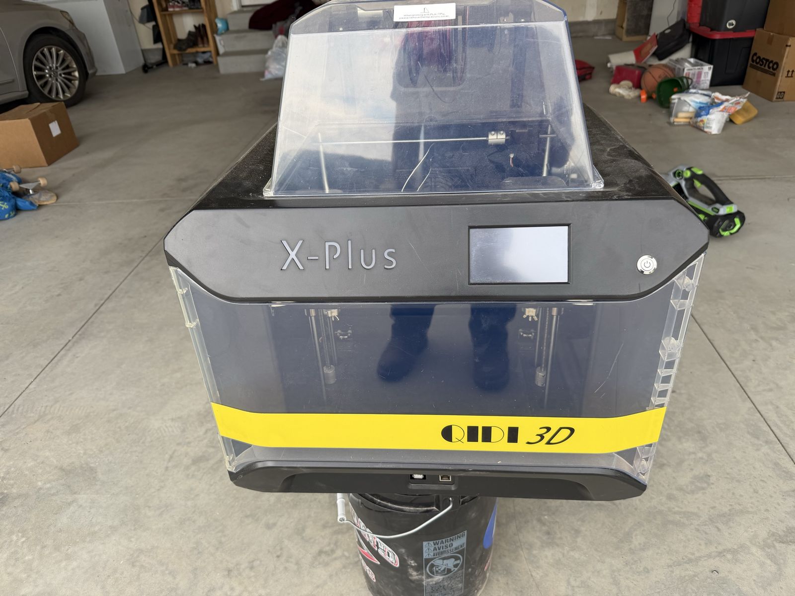 QIDI 3D X-Plus 3D Printer - Used, Good Condition, with Enclosure
