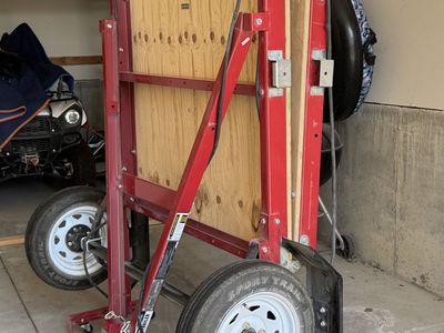 Harbor Freight 4x8 Folding Utility Trailer