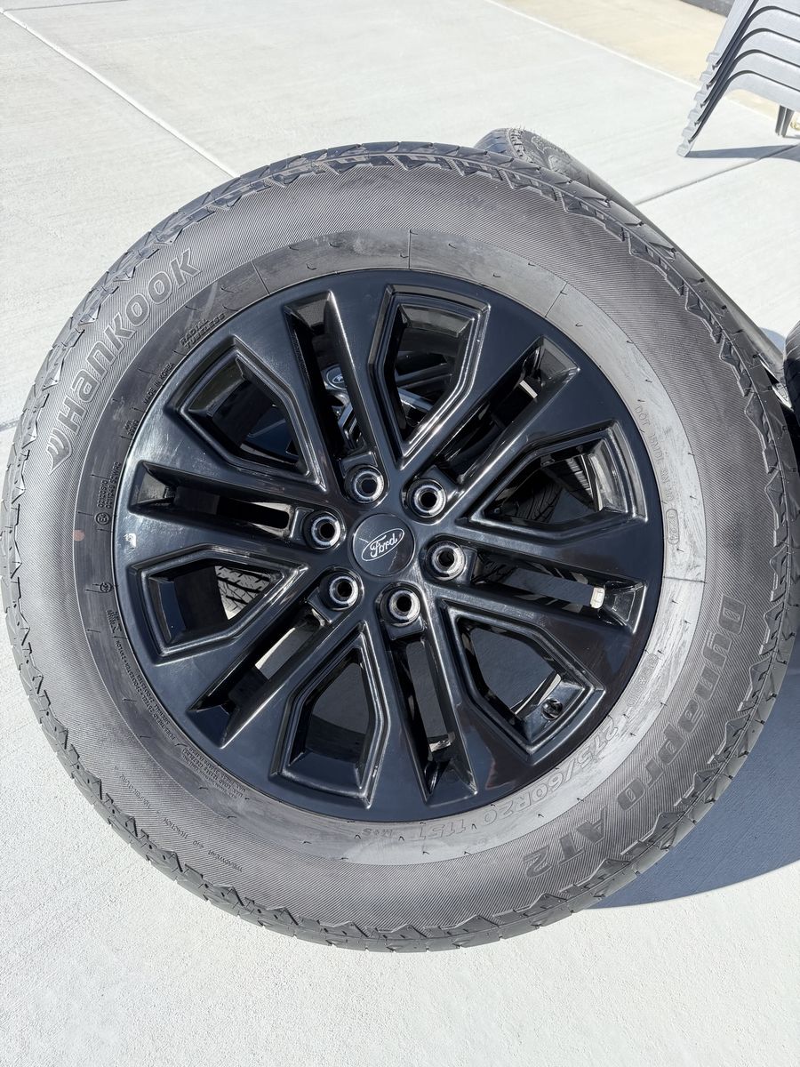 Ford Wheels With Hankook AT2 Tires
