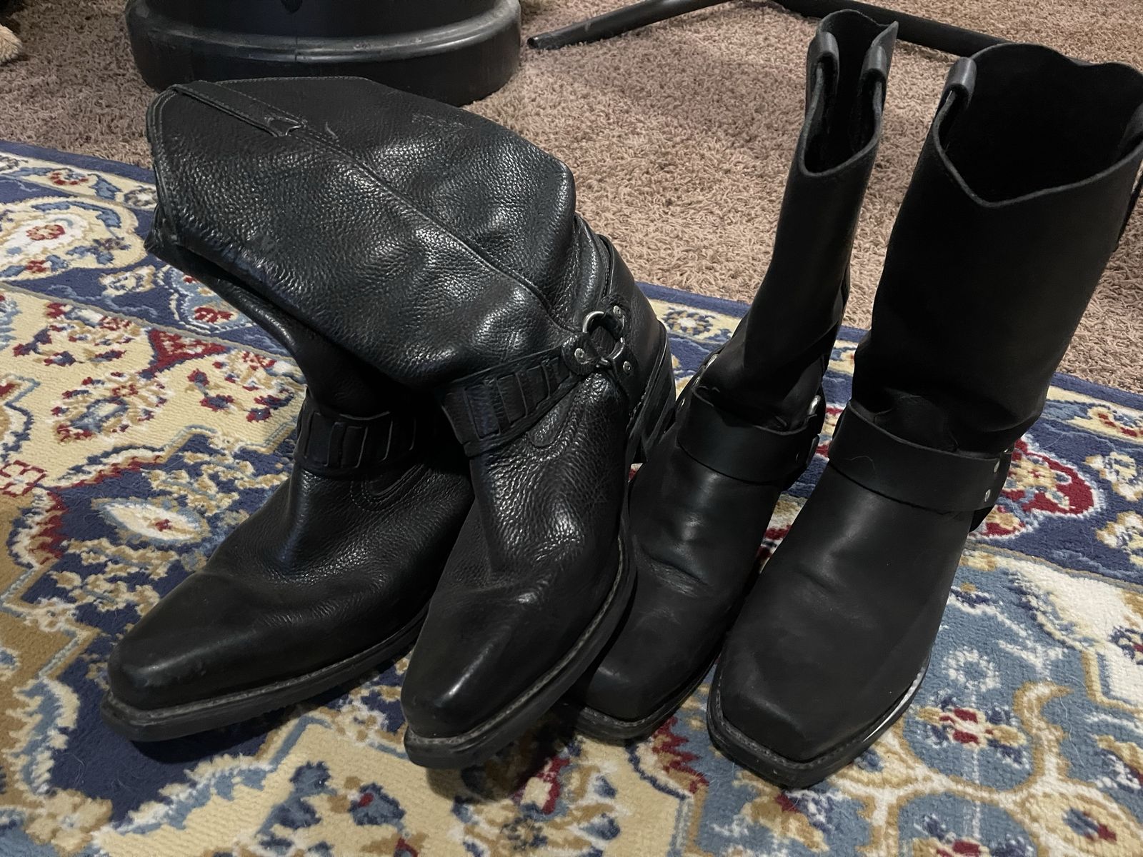 Two motorcycle boots  $25 each