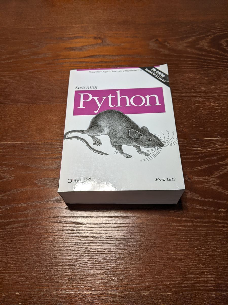 Learning Python 5th Edition by Mark Lutz