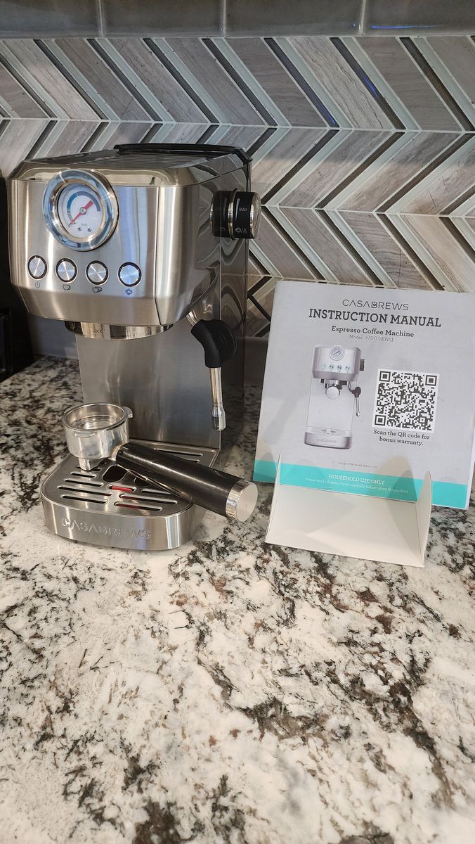 Casabrews Espresso Machine – Great Starter Setup!