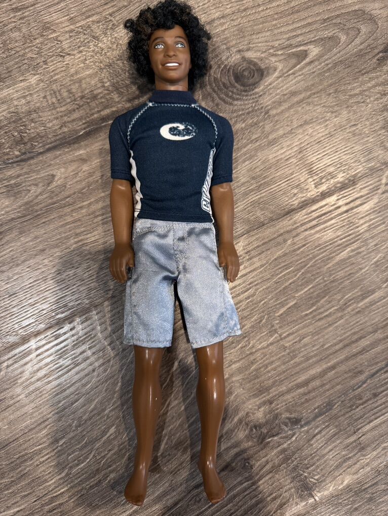 2004 Barbie Cali Guy Steven Surfer Doll -RARE