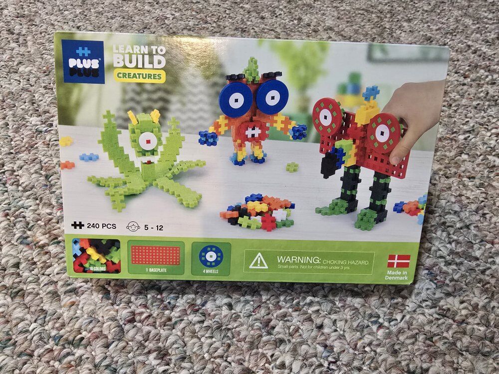 New – Plus-Plus Learn to Build Creatures construct