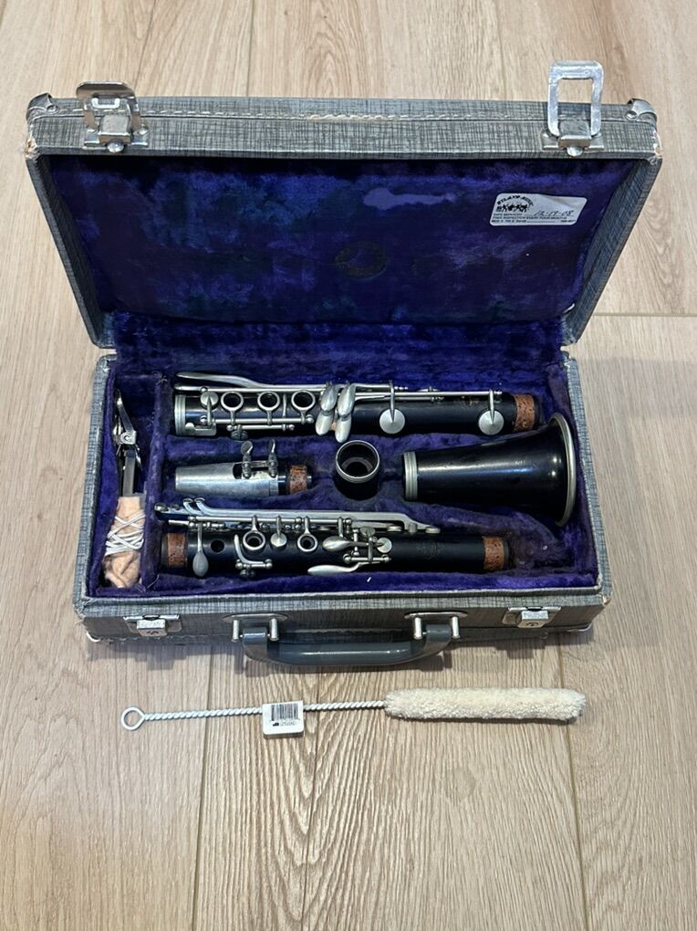Clarinet-Noblet Paris-Wooden With Case