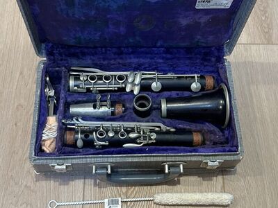 Clarinet-Noblet Paris-Wooden With Case