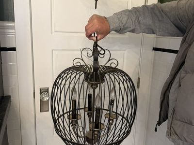 Large Bird Cage Light