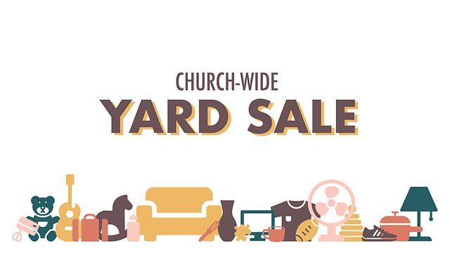 huge anual yard sale @ St Anns Churge come see us Sat & Sunday