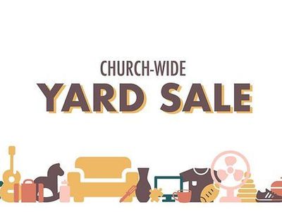 huge anual yard sale @ St Anns Churge come see us Sat & Sunday