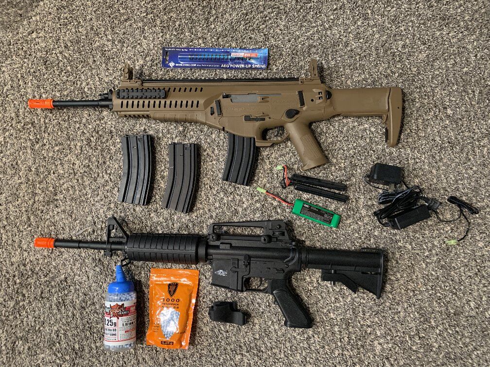 Airsoft Rifle and Accessories