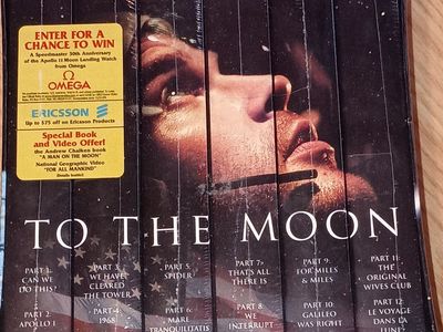 From the Earth to the Moon Part 1 to 12 Box Set of 6 VHS Tapes