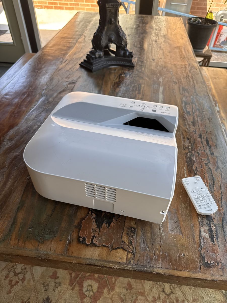 Casio ultra short throw laser projector