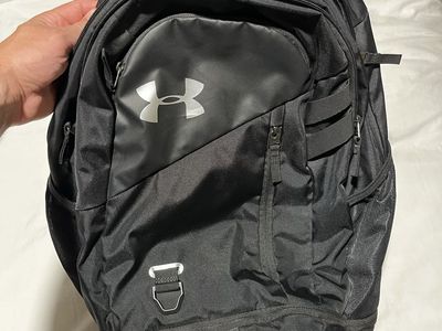 Under Armour Hustle 3.0 Backpack Black UA Storm Water-Resistant Laptop Compartment