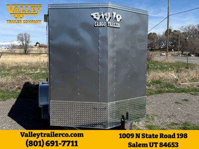 6'x12' Big 10 Enclosed Cargo Trailer – Tandem Axle from C&B Trailers
