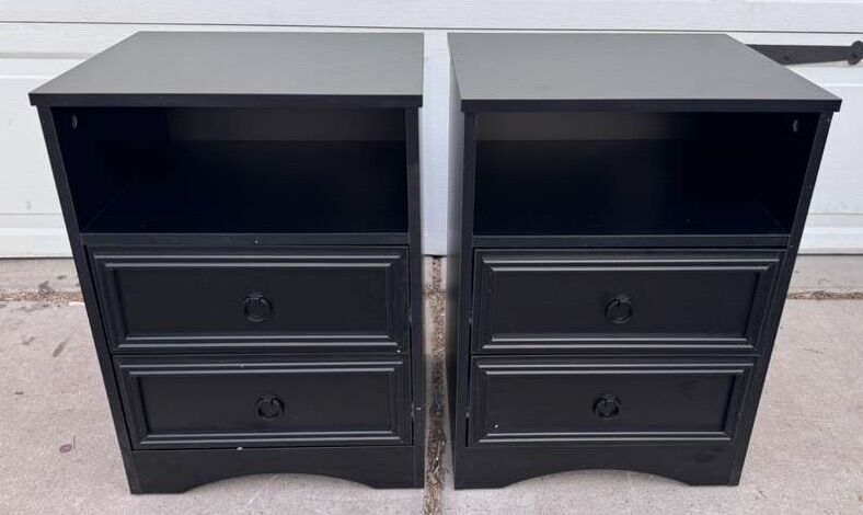 Brand New Black Nightstands