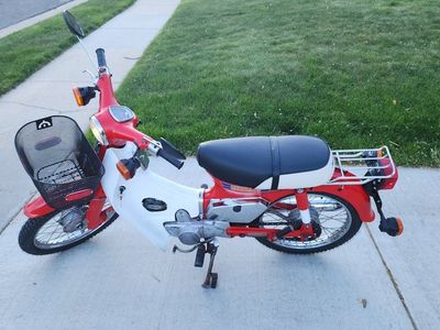 1981 Honda Passport C70 Trail Bike